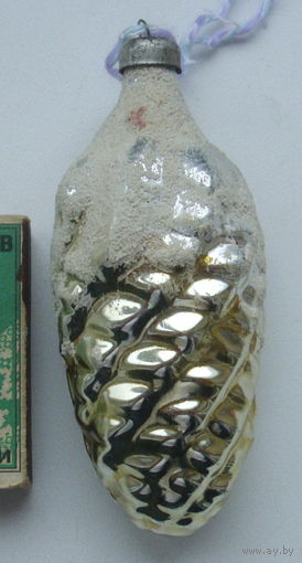 Ёлочная игрушка. Шишка. С-46.