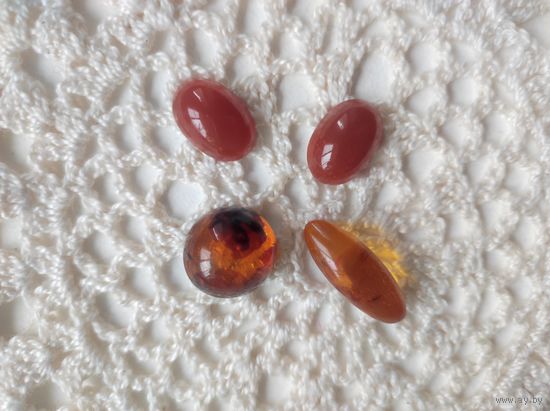 Янтарь вставки