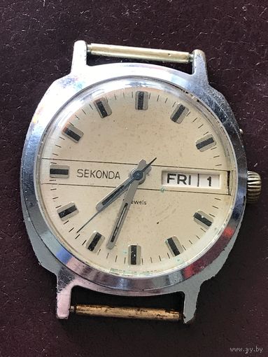 Часы.Sekonda.календарь.21камень.исправны.