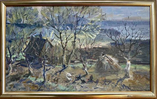 Хмелевский В.В;59/98см;1983г;ДВП/масло