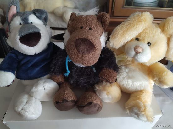 Плюшевые игрушки NICI(Ники Германия),Аврора(Корея), MGA Entertainment (одним лотом )