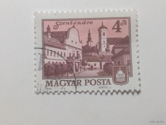 Венгрия 1980. Городские пейзажи. Полная серия