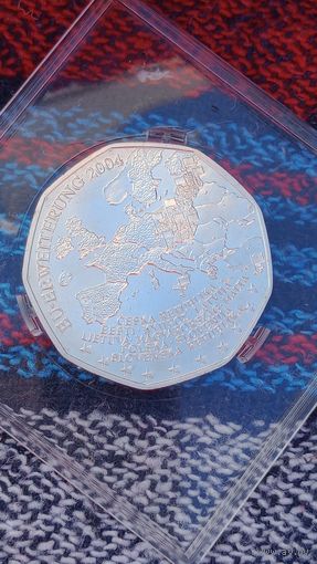 Австрия 5 евро 2014 серебро