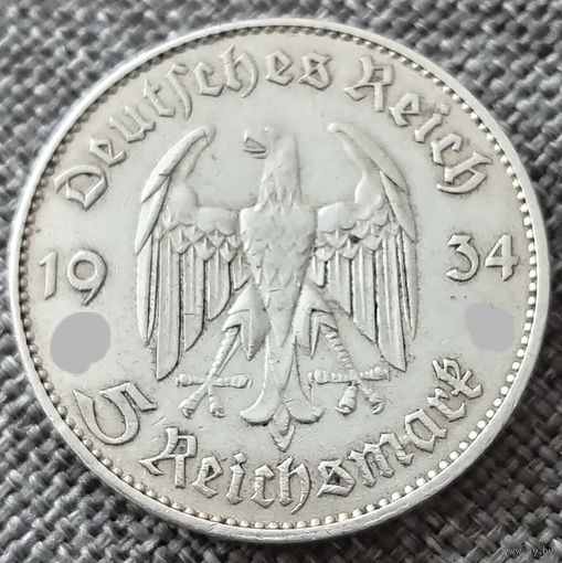 5 марок Кирха с датой F