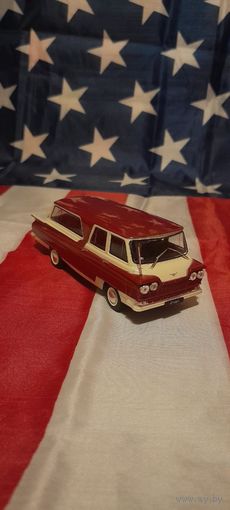 Машинка (модель) 1:43 deagostini микроавтобуса Старт