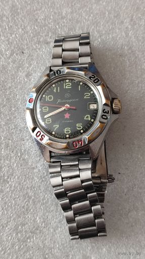 Часы Восток Командирские автоподзавод, 200 лотов с 1 рубля,5 дней!