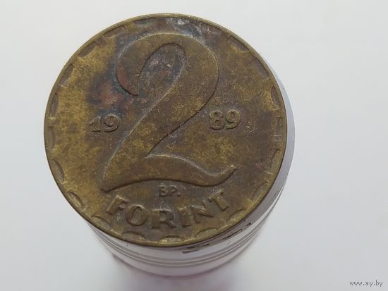 2 форинта Венгрия 1989 год лот 44