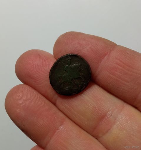 Полушка 1758г. (RI)