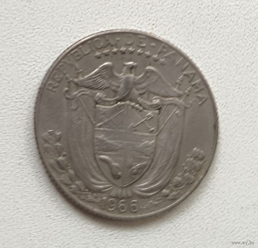 Панама 1/4 бальбоа, 1966 6-6-26