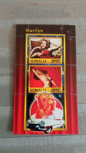 Серия блоков ДЕВУШКИ ИСКУССТВО КАРТИНЫ НЮ MNH