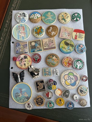 Значки мультики с рубля