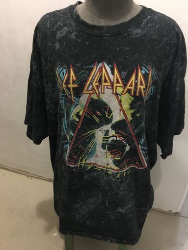 Майка футболка Def Leppard 48-52 хлопок