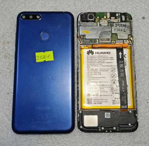 Телефон Huawei Honor 7C. Можно по частям. 23201