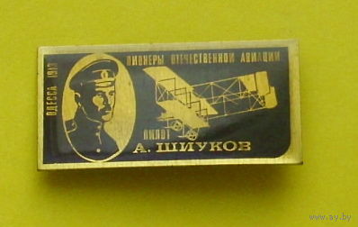 Пионеры отечественной авиации. Пилот Шиуков. 117.