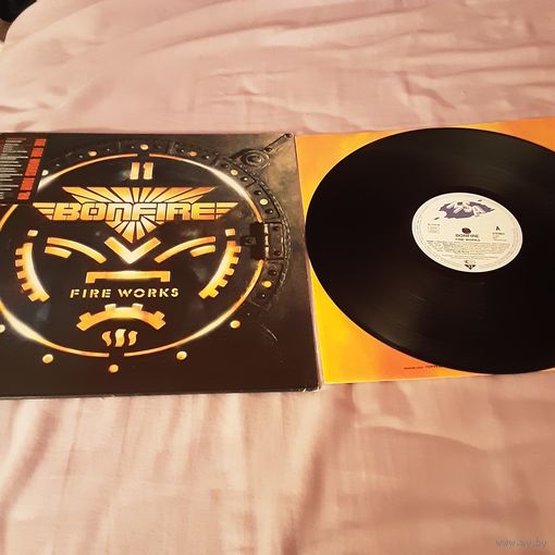 BONFIRE - 1987 - FIRE WORKS (EUROPE) LP