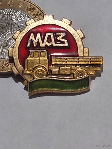 Значок " МАЗ "