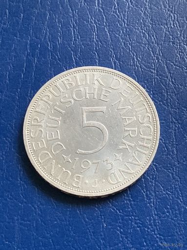 ФРГ 5 марок 1973 J