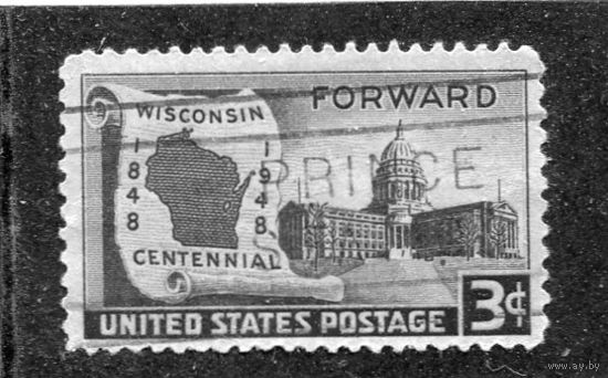 США. 100 летие штата Висконсин