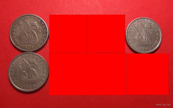 5 эскудо 1980. Португалия.