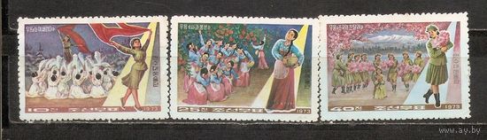 ФФ5 КНДР 1973 Танцевальный ансамбль Иансудэ