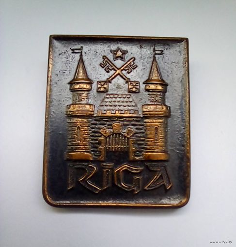 Значок Рига.Тяжмет.