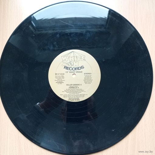 Formula V - Killer Groove I / Killer Groove II - Write On Records, USA - без конверта