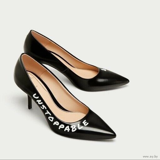 Zara туфли unstoppable and ambitious, новые, размер Zara 36
