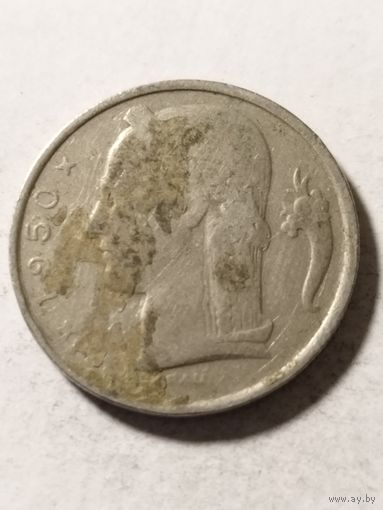 Бельгия 5 франков 1950