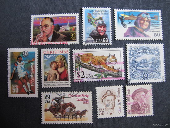 Лот марок США - 1