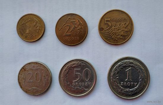 Польша, 6 монет