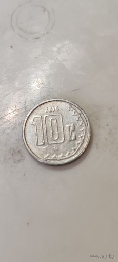Мексика 10 цент 2014