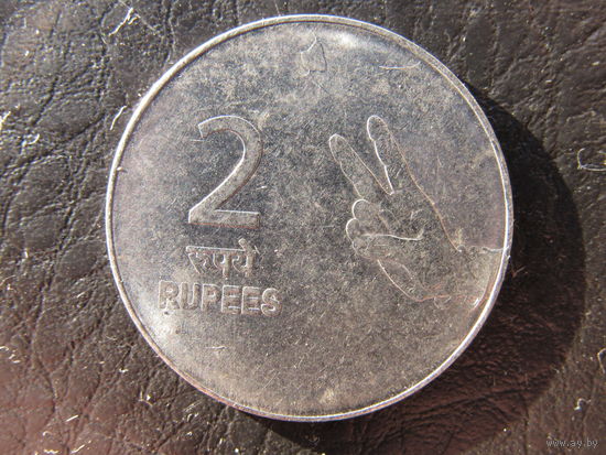 Индия. 2 рупии. 2008. С 20 копеек. Распродажа коллекции. Смотрите другие лоты.