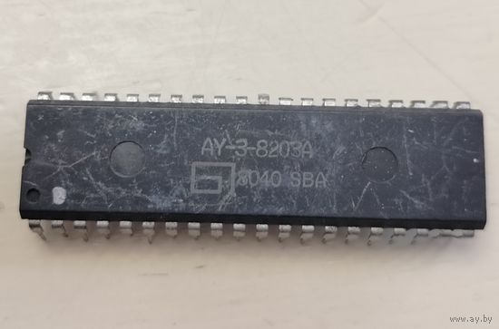 Микросхема AY-3-8203 : микросхема обработки переключения каналов TV