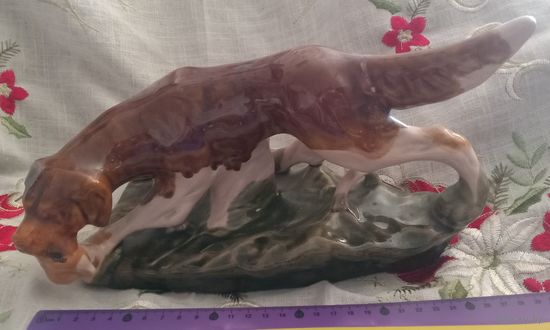 С РУБЛЯ! Сеттер с уткой. СССР.