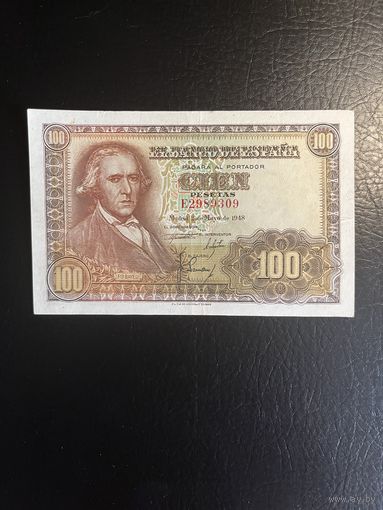 Испания 100 Песет 1948