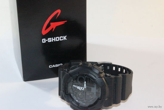 Новые часы Casio GA-100-1A1,Оригинал, гарантия до 09.07.2027