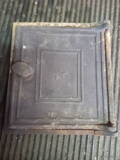 Печная дверка большая Звезда СССР