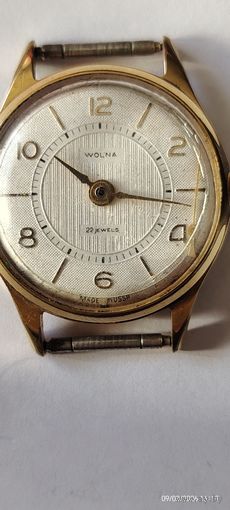 Редкие часы волна позалота ау 22 камня