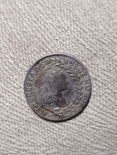 20 крейцеров 1763 г