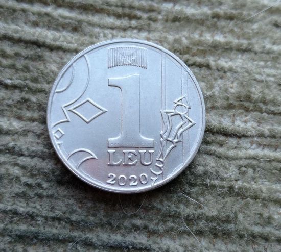 Werty71 Молдова 1 лей 2020 Молдавия