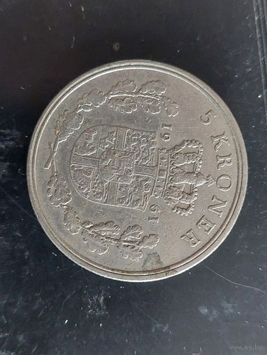 5 крон дания 1961