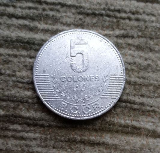 Werty71 Коста Рика 5 колонов 2012