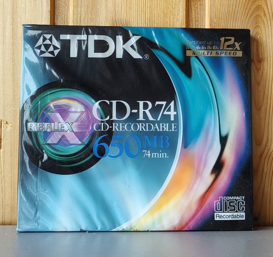 Компакт-диск TDK CD-R74