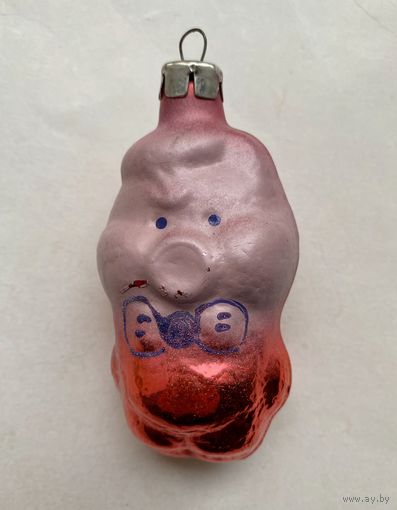 Елочная игрушка Поросенок