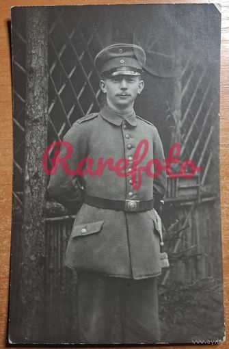 1917 Открыточный формат ПМВ солдат типажи ретро