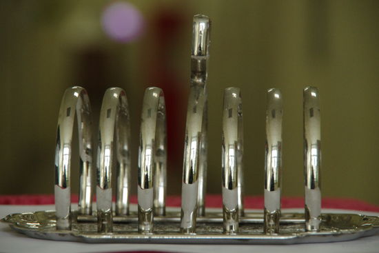 Подставка для тостов ( серебрение )