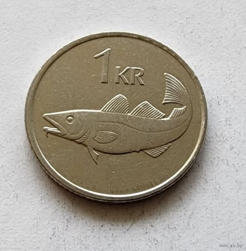 Исландия 1 крона, 1999