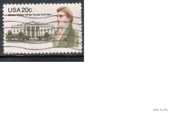 США-1981, (Мих.1510) , гаш., Личности, Архитектор