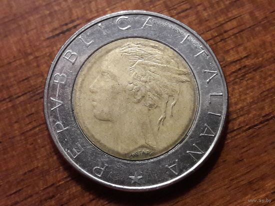 Италия 500 лир 1987