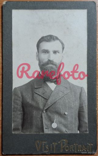 1910-е Визит портрет джентельмен студийное фото типажи ретро анонимное